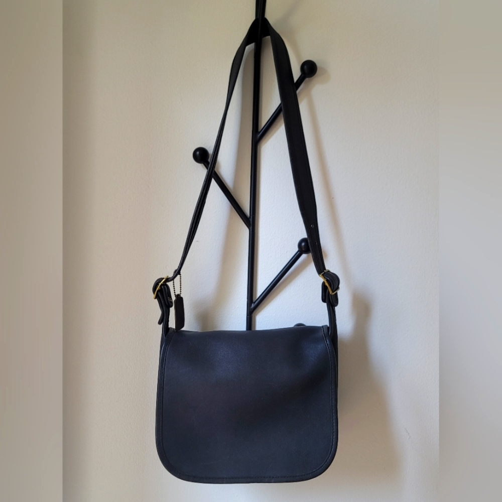 Coach Flap Bag in Black